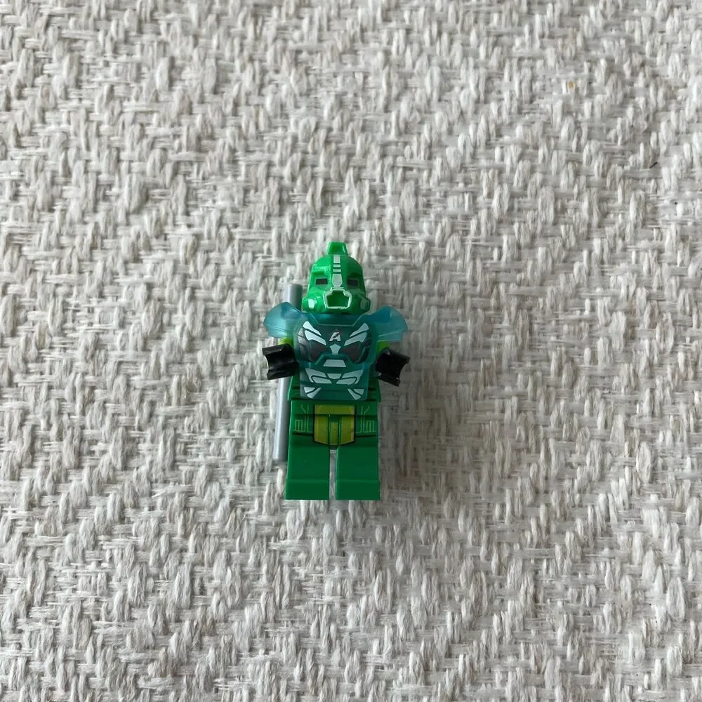 Lego Robot Sidekick Minifigure Bright Green Galaxy Squad